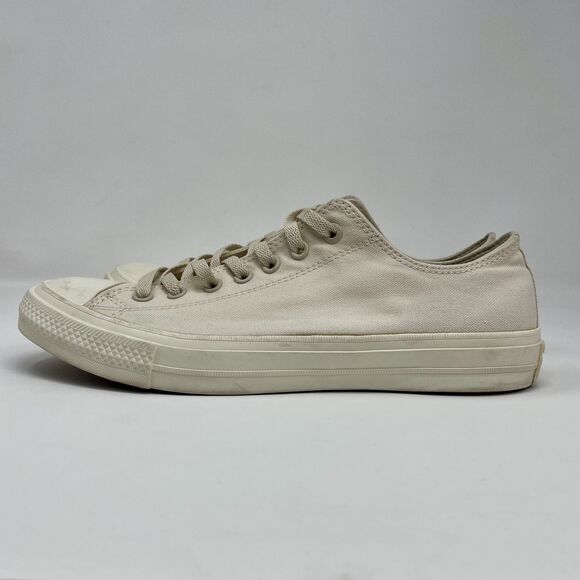 Converse Chuck Taylor All Star II Shoes Mens 10 White Lunarlon Rare GUC 151224C - Picture 1 of 10
